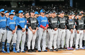 日本ハム・新庄監督 台湾の歓迎大喜び 台湾指揮官に2ランスクイズ要望され「知っとんのや！と思って」 観戦の頼清徳総統にはユニホームを贈る