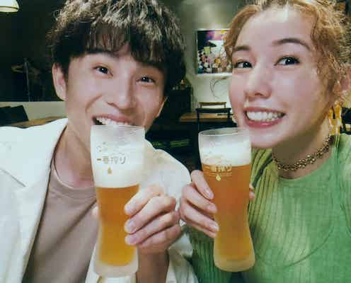 中尾明慶&仲里依紗、夫婦初のCM共演