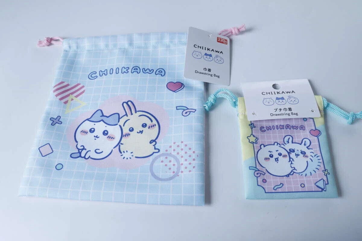 ダイソーのちいかわ　巾着　プチ巾着　パッケージ