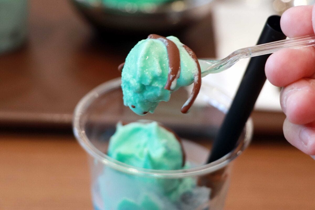 チョコミントドリンク