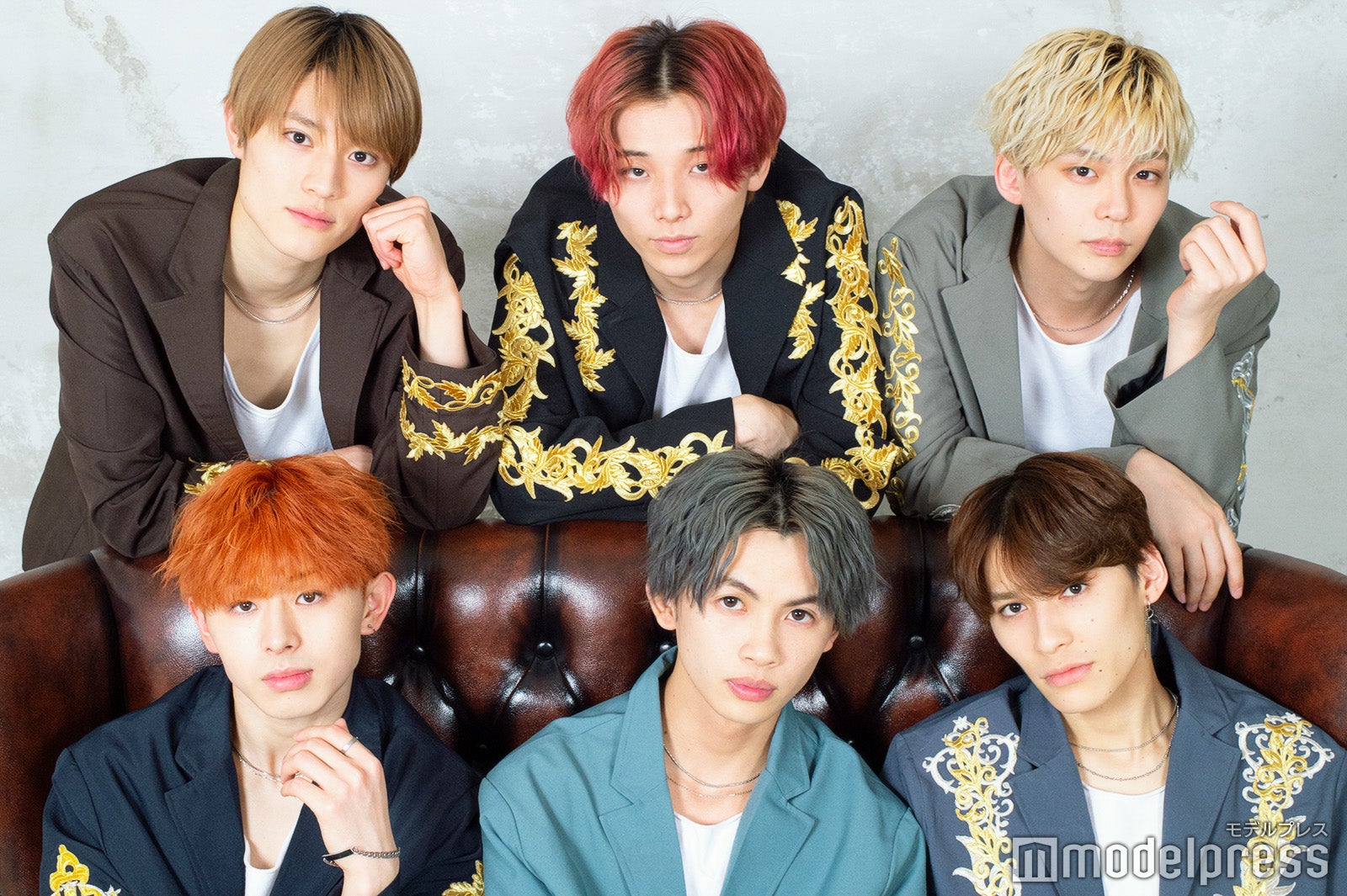 ONE N’ ONLY／（左上から時計回り）KENSHIN、HAYATO、REI、TETTA、NAOYA、EIKU（C）モデルプレス