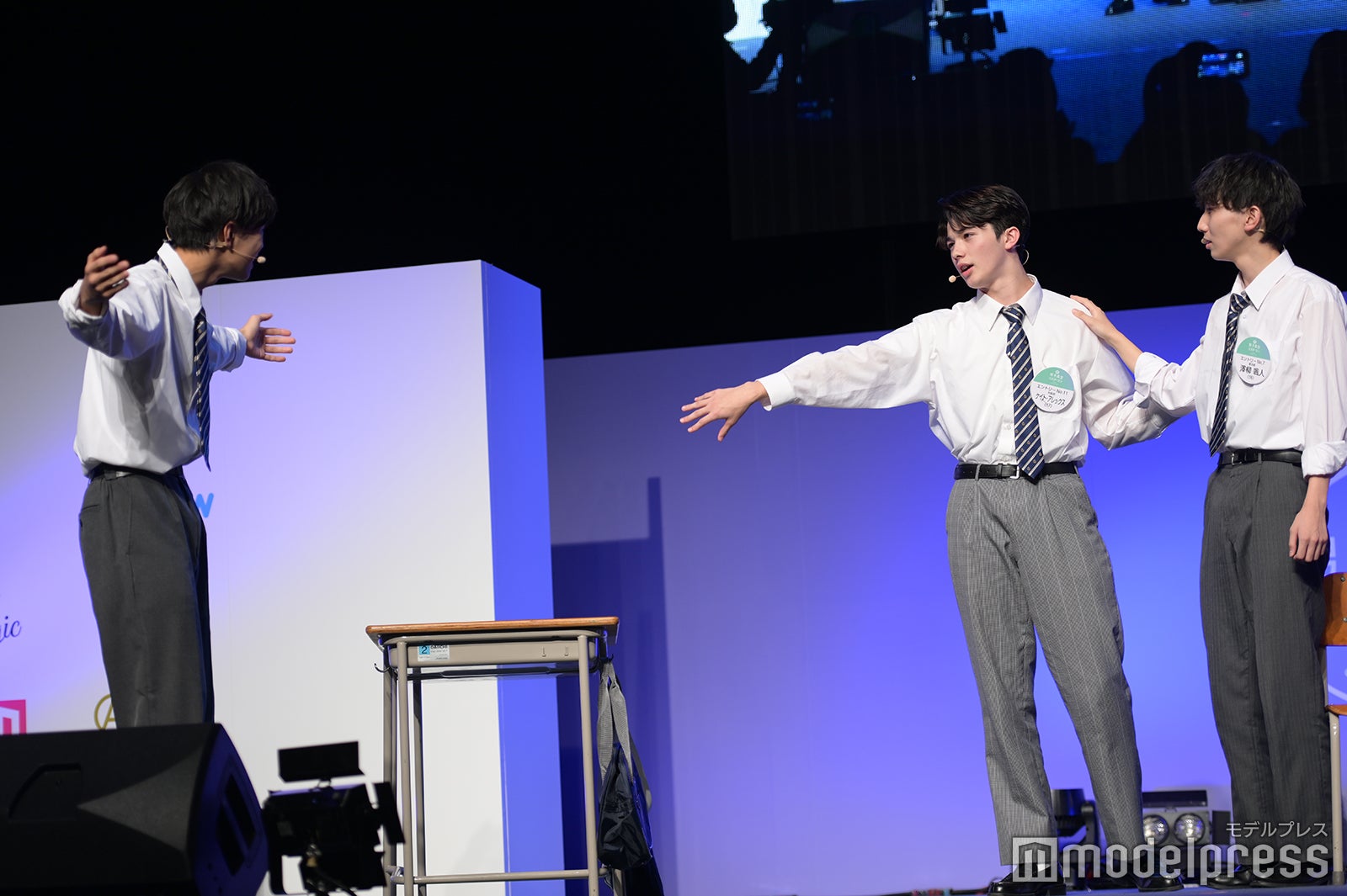 「男子高生ミスターコン2023」ファイナル審査の様子（C）モデルプレス