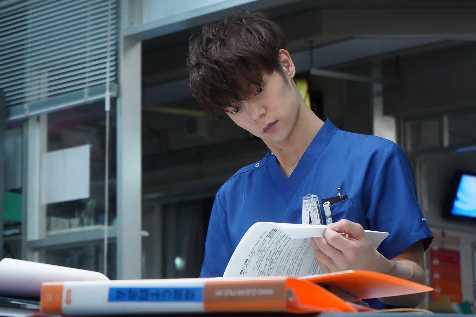 窪田正孝／「ラジエーションハウスⅡ～放射線科の診断レポート～」第4話より（C）フジテレビ