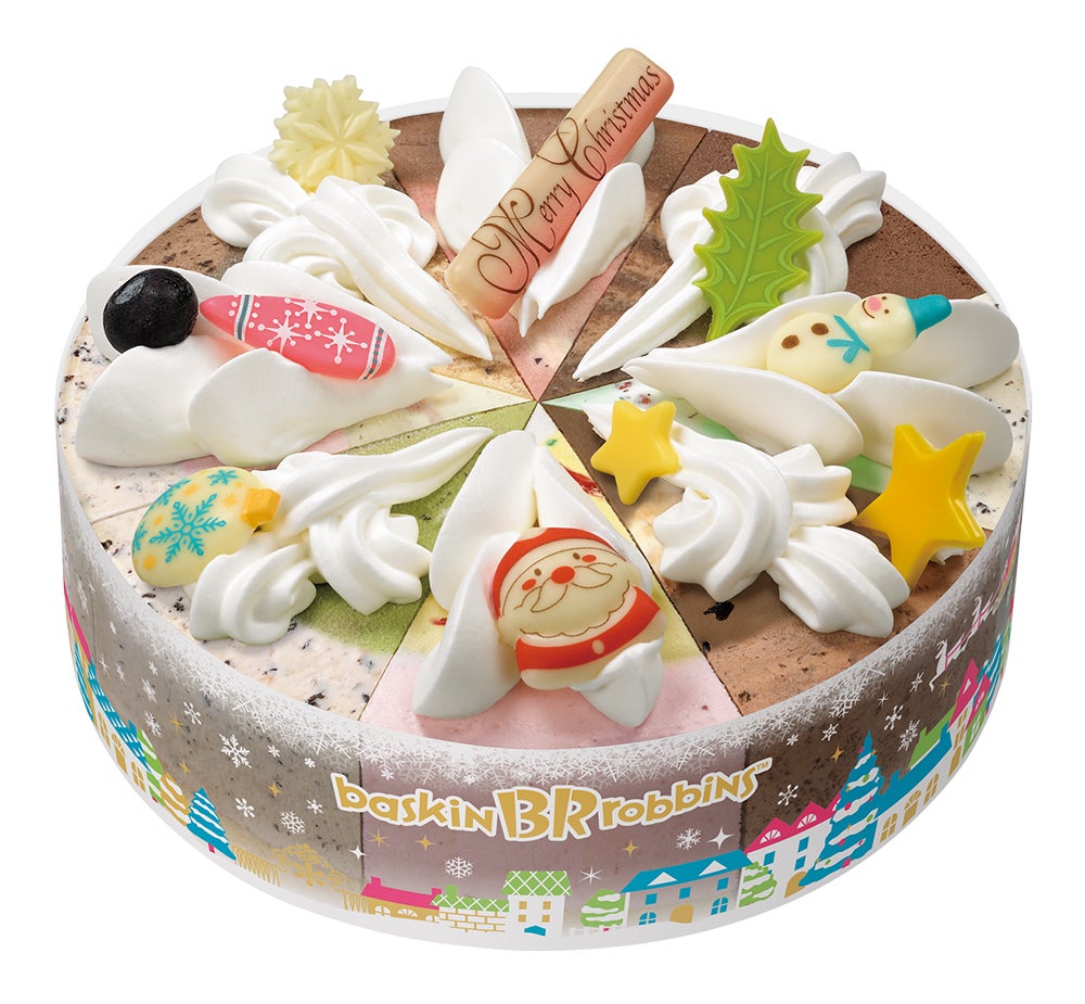 クリスマス パレット8　4,500円／画像提供：B-R サーティワン アイスクリーム