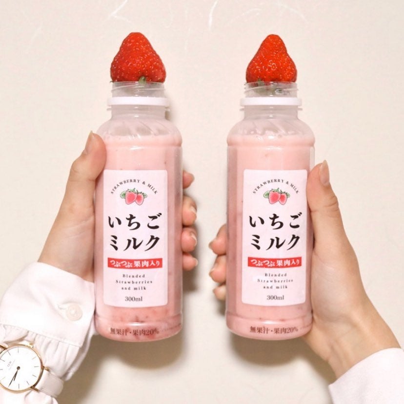 いちごミルクアレンジ