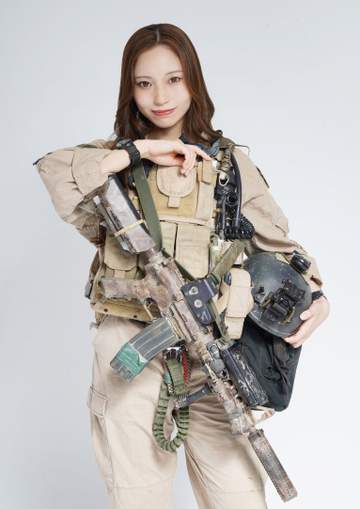 元NGT48川越紗彩 デジタル写真集2冊同時リリース ミリタリーのガチコーデにチャイナ姿