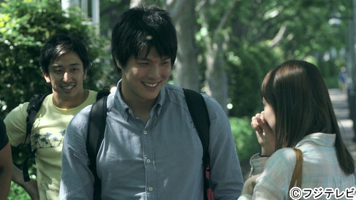 保田賢也(中)、平澤遼子(右)/「テラスハウス」6月2日放送回より