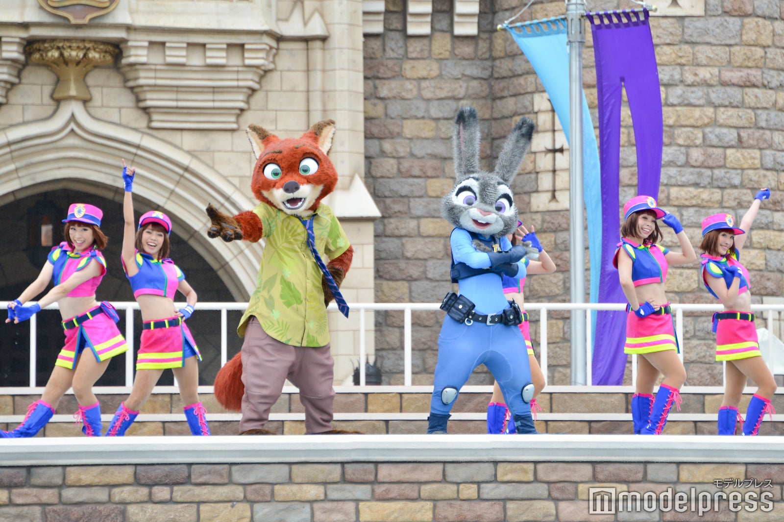 「ジュディとニックのジャンピン・スプラッシュ」（C）モデルプレス（C）Disney