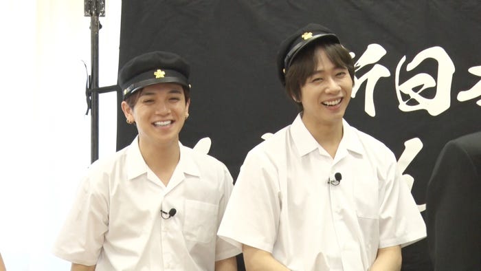 宮近海斗、中村海人(C)フジテレビ