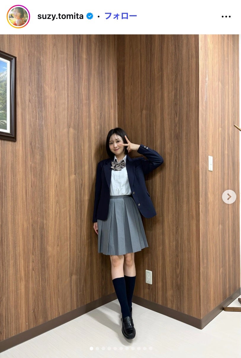富田鈴花Instagramより