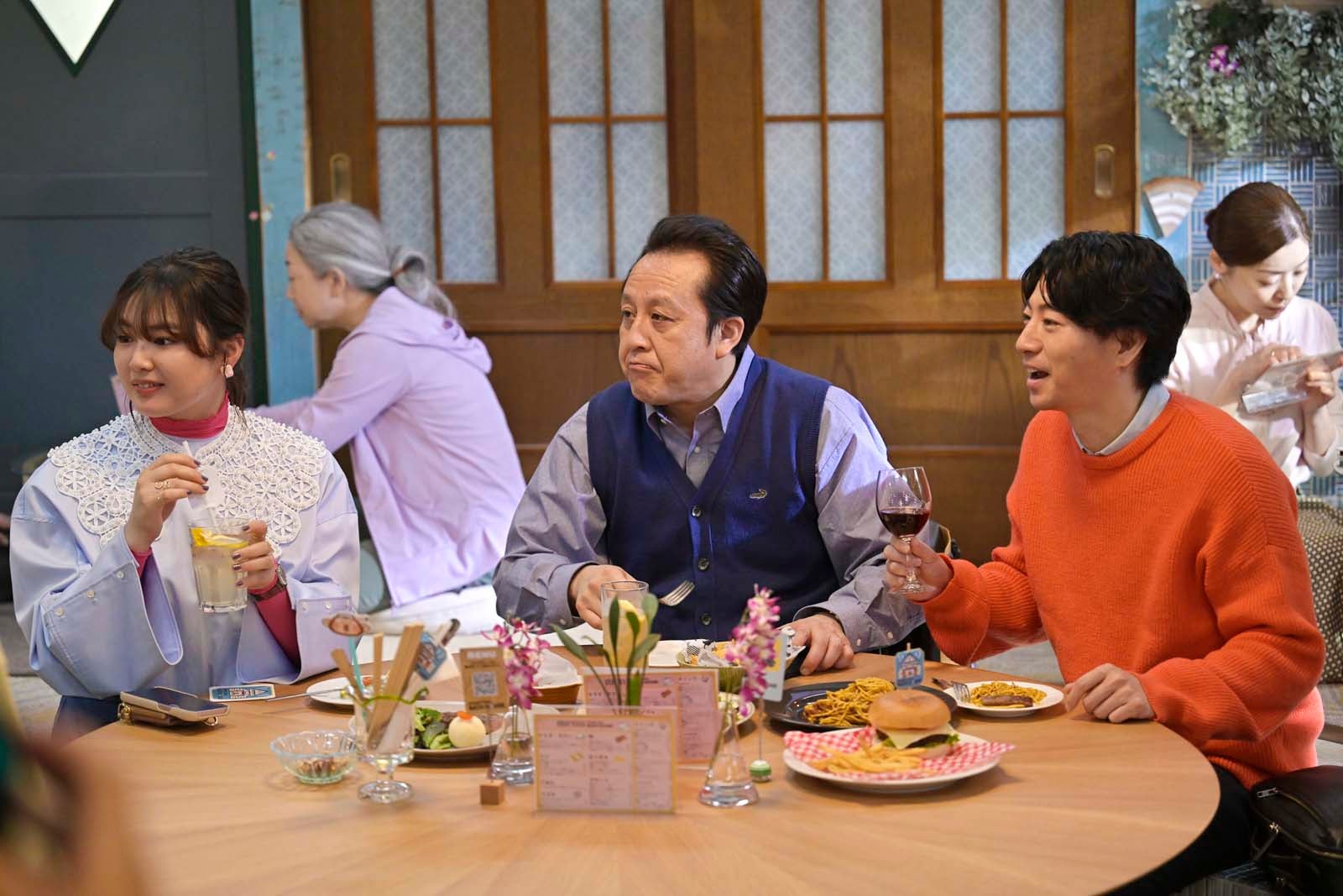 （左から）箭内夢菜、岩谷健司、矢崎広「9ボーダー」第9話より（C）TBS