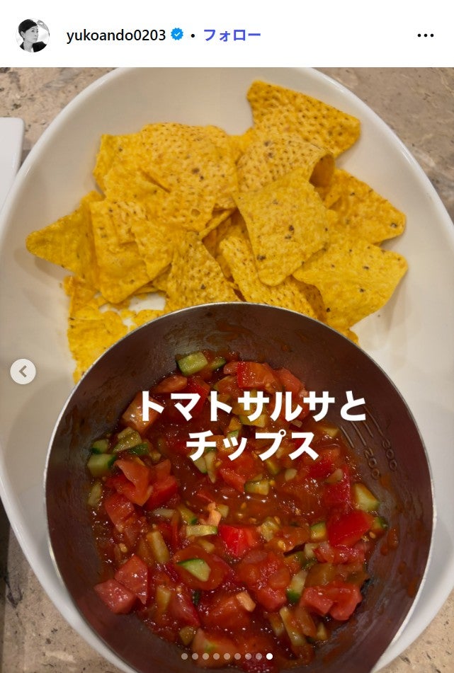 安藤優子Instagramより