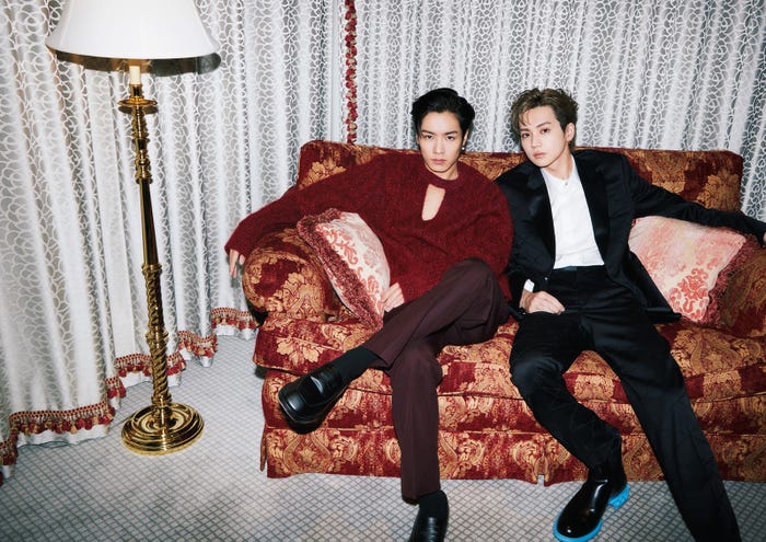 別冊付録「ヌメロ・トウキョウ オム 川村壱馬&吉野北人 幸せと希望が出逢う場所」より (提供写真)