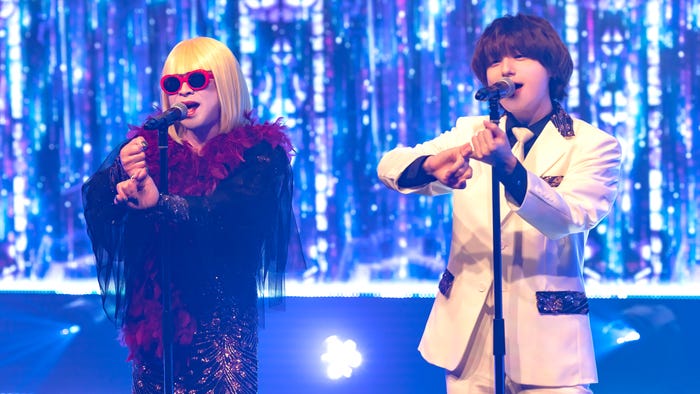 島茂子&光(伊野尾慧)(C)Storm Labels Inc.