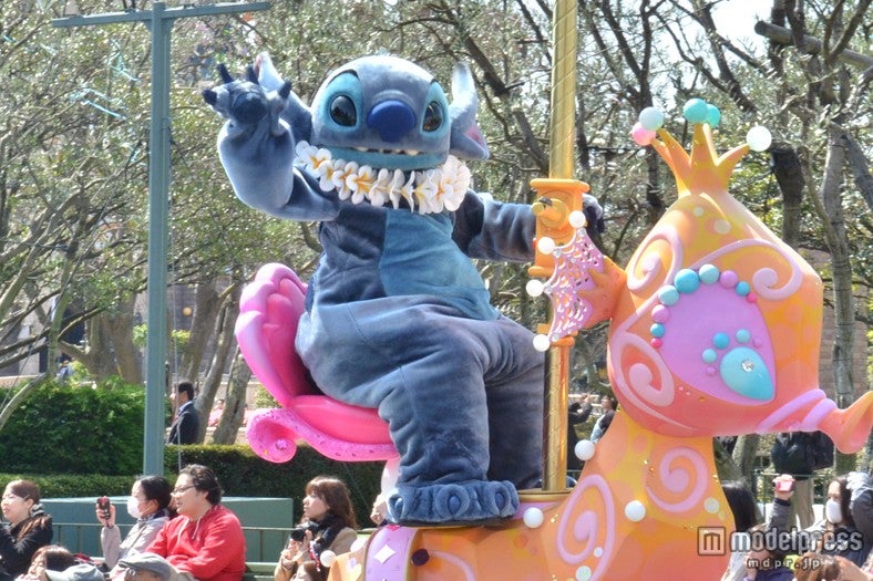 来年新規アトラクションがオープンすることが決定しているスティッチ