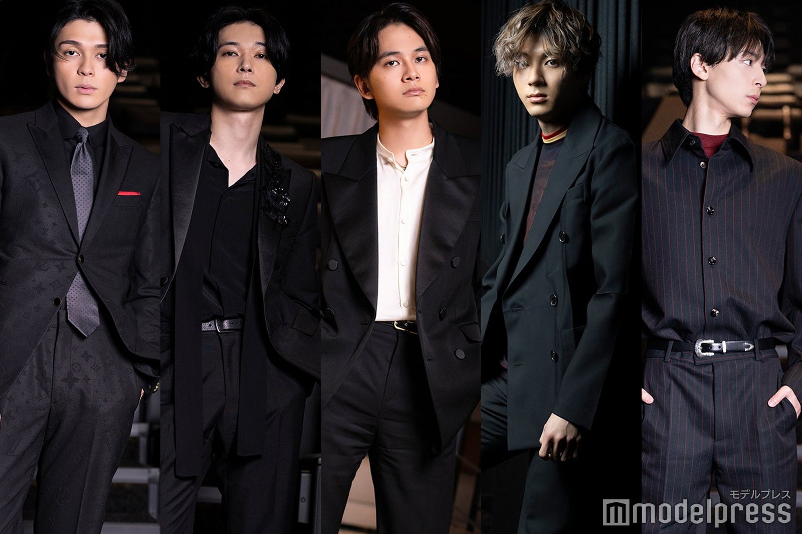 （左から）眞栄田郷敦、吉沢亮、北村匠海、山田裕貴、高杉真宙（C）モデルプレス