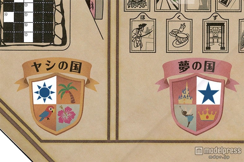 ヤシの国・太陽、夢の国・星