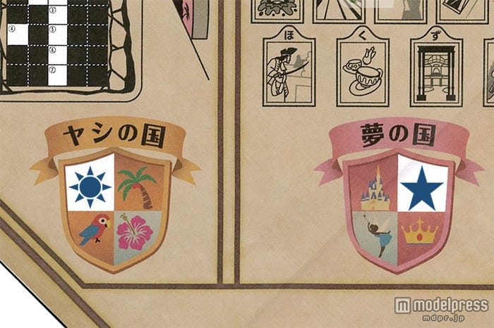 ヤシの国・太陽、夢の国・星