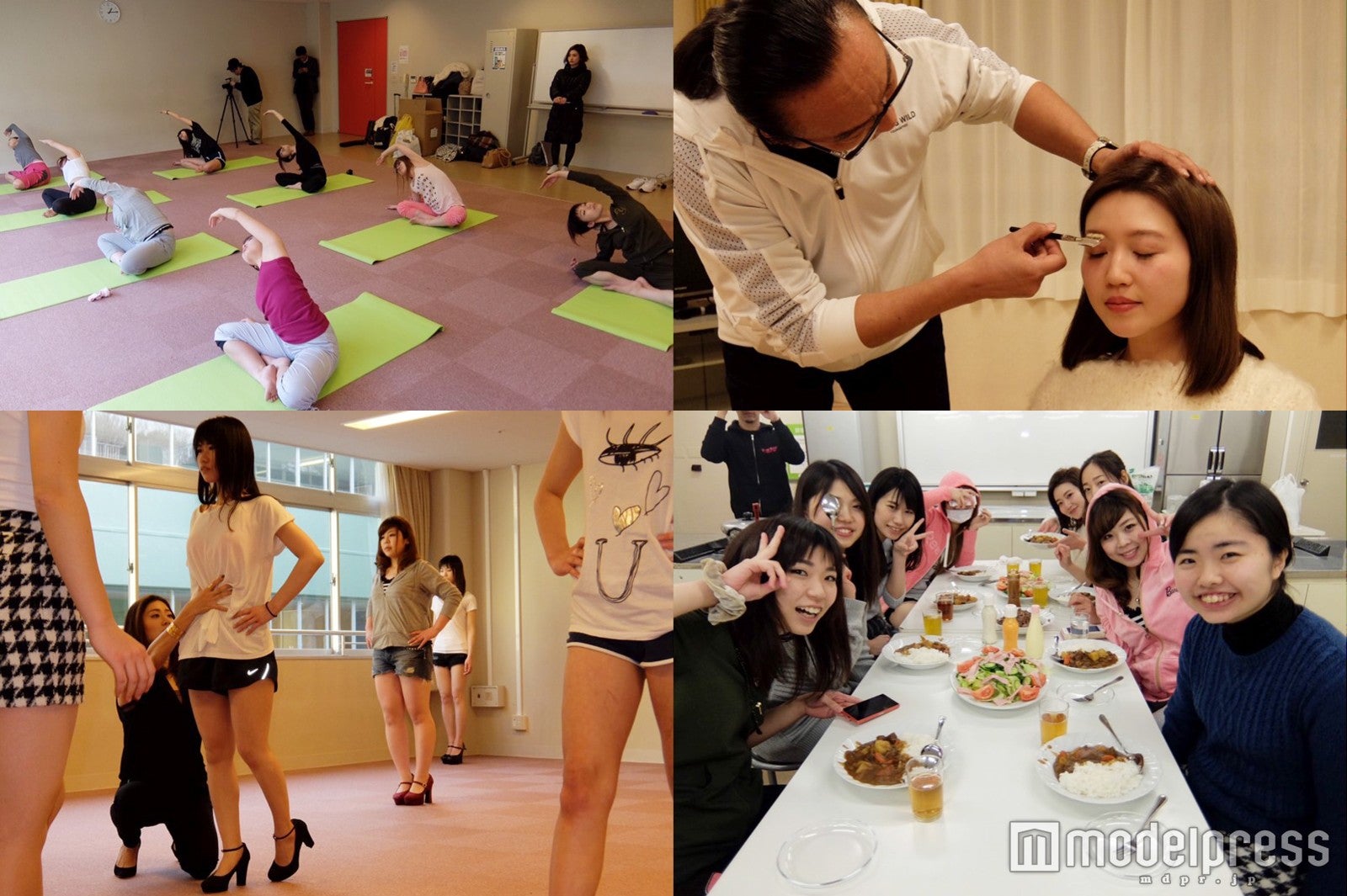 約1ヶ月に及ぶトレーニングの様子