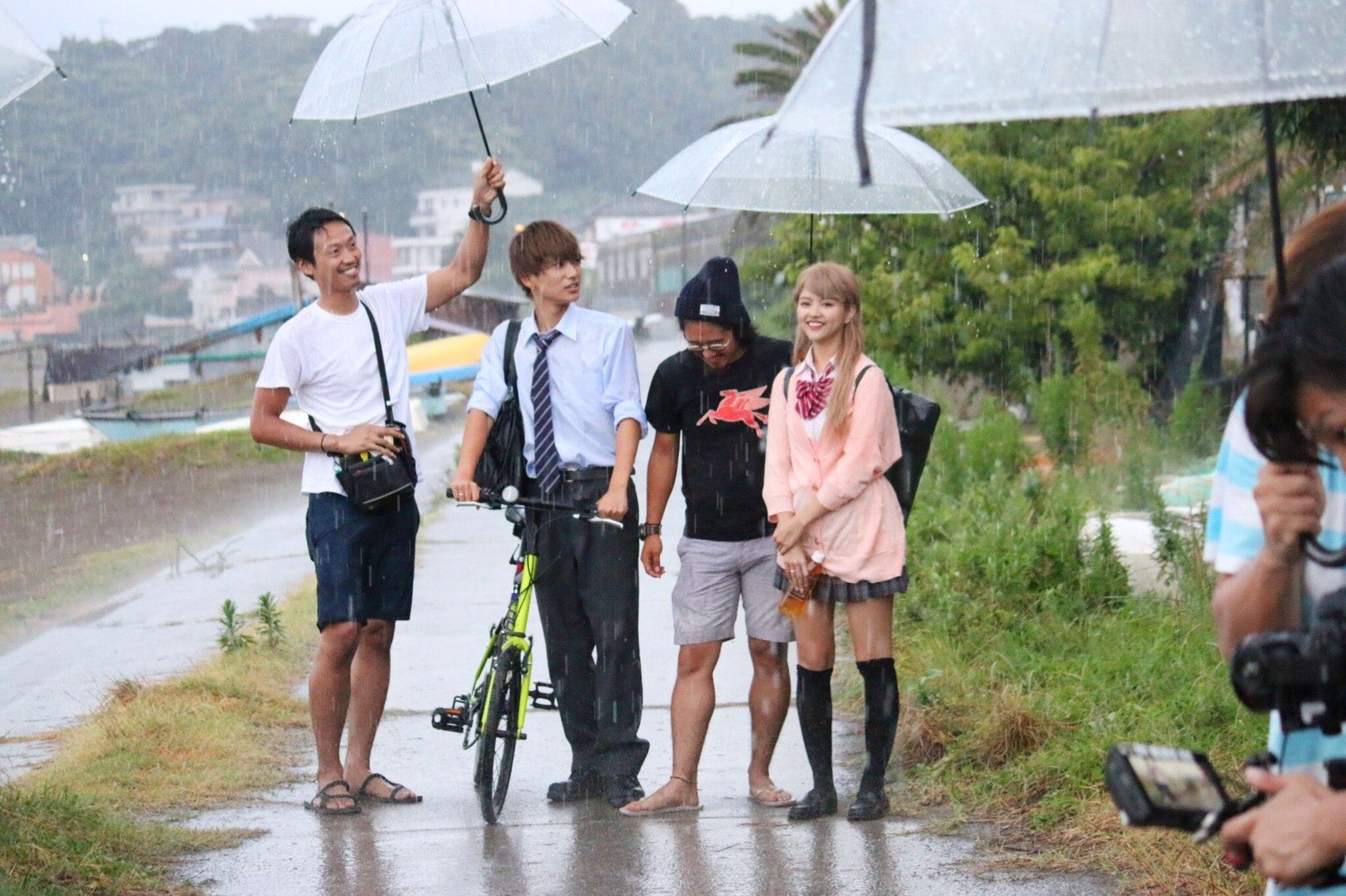 なちょす＆那須泰斗／メイキングカット（提供写真）