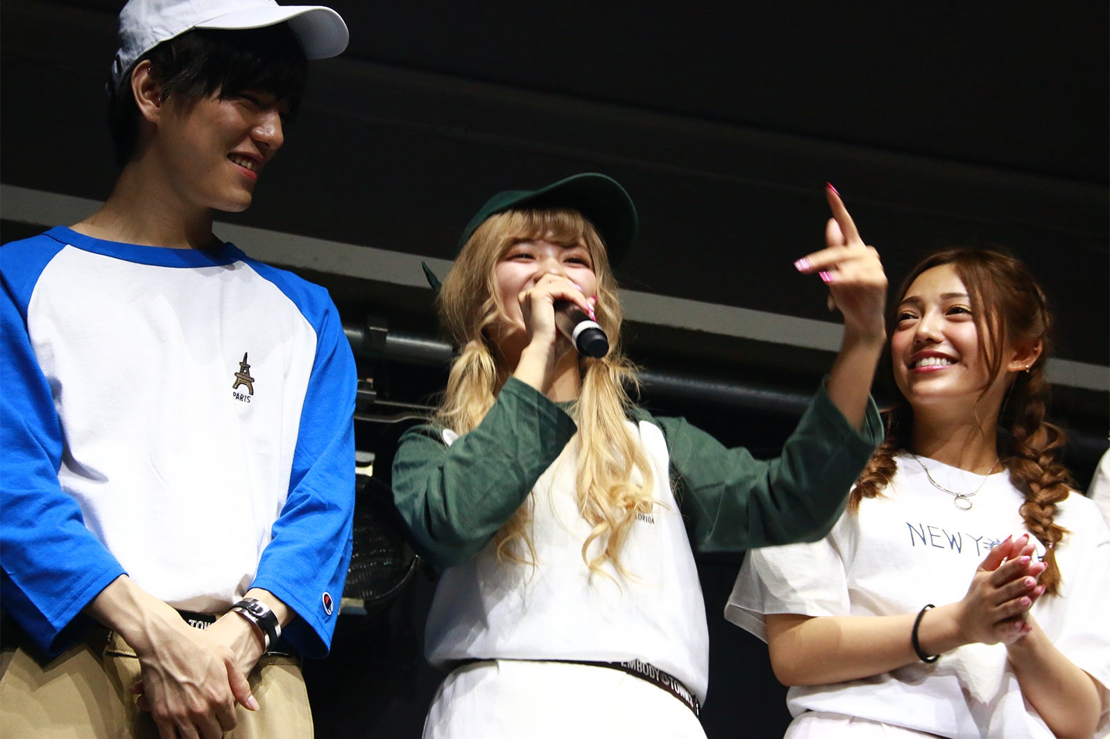 （左から）こんどうようぢ、なちょす、石川ナサ （画像提供：Tokyo Street Collection）