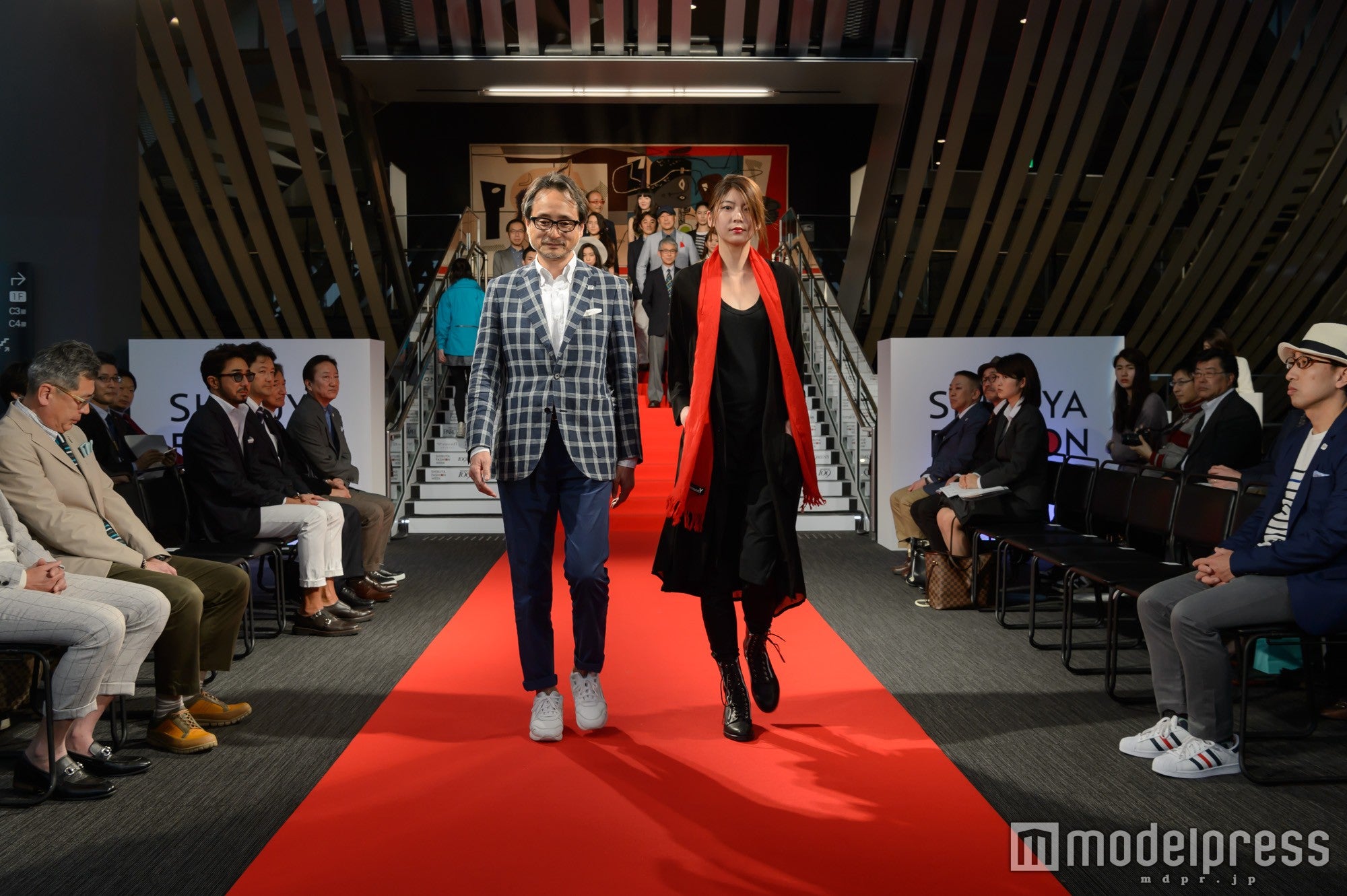 「第5回 渋谷ファッションウイーク」オープニングレセプションの様子