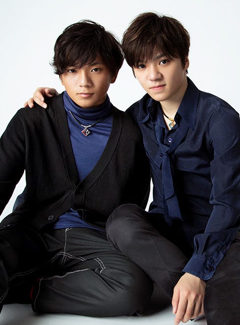 (左から)宇野樹、宇野昌磨/anan No.2129(2018年11月28日発売)(C)マガジンハウス