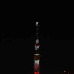 キャンドルツリー/揺らぎながらも力強く燃え続けるキャンドルの炎をイメージしたライティング(C)TOKYO-SKYTREE