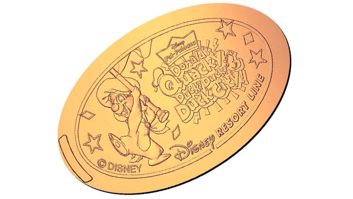 スーベニアメダル(C)Disney