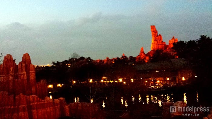 マークトゥエイン号から見たビッグサンダーマウンテン/TDL