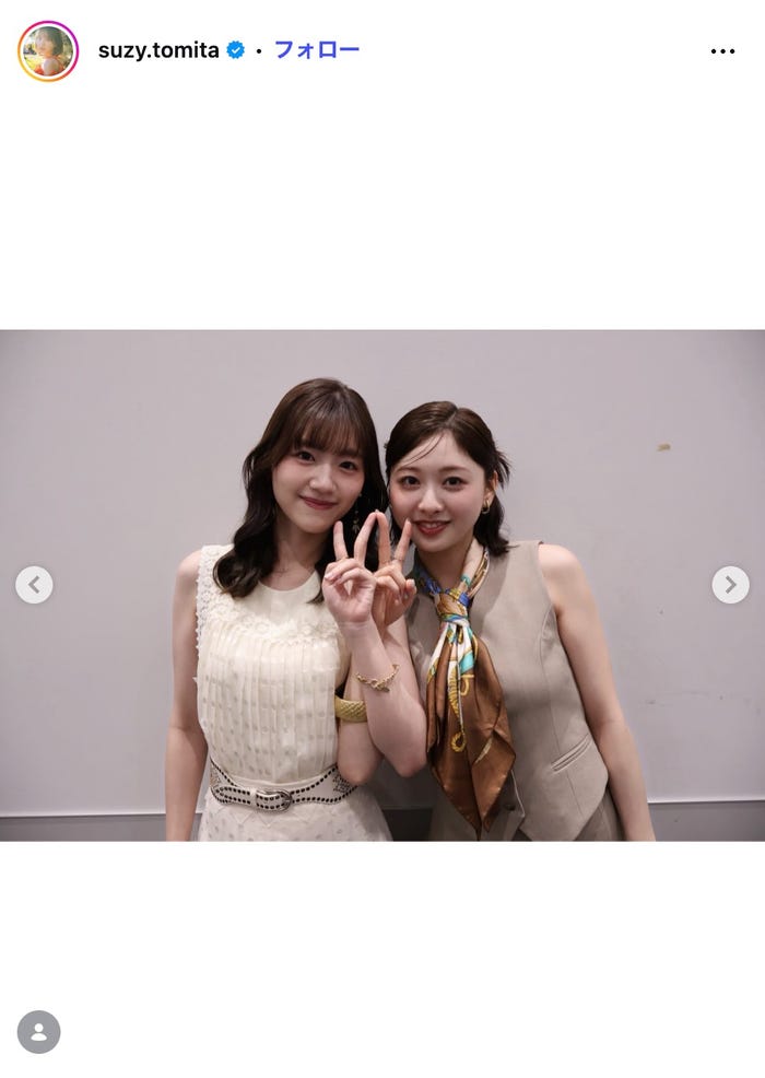 富田鈴花Instagramより