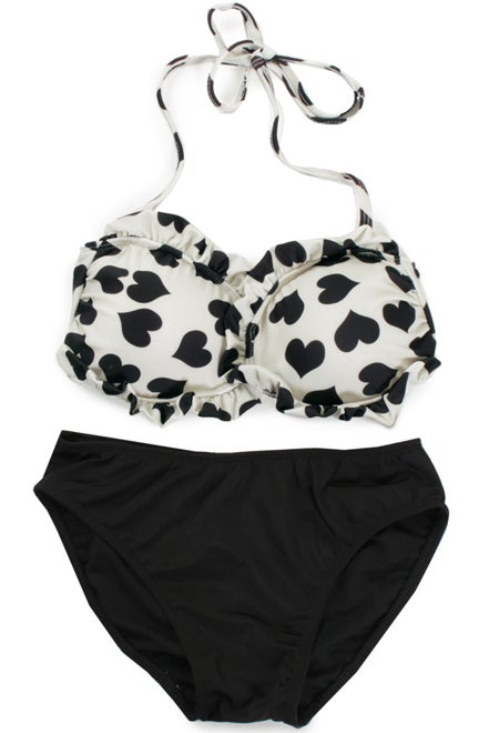 ハートプリントビキニ「salus」4,157円(税込4,490円)