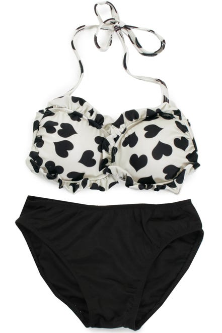 ハートプリントビキニ「salus」4,157円(税込4,490円)