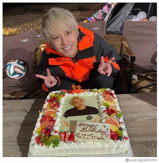 手越祐也、誕生日にケーキ爆発のドッキリ