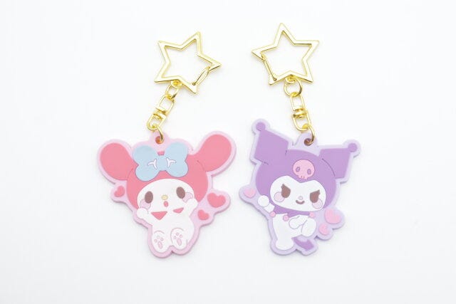 ラバーキーホルダー　マイメロディ　クロミ