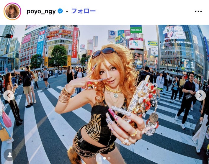 ゆきぽよInstagramより