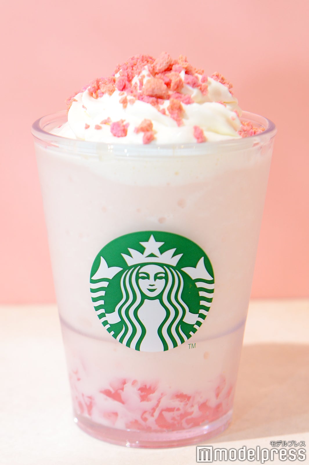 さくら 咲くサク フラペチーノ（C）モデルプレス