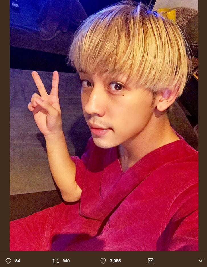 りゅうちぇる、ヒゲ＆ノーセットヘアの自撮り公開「イケメンすぎてビビった」「めっちゃカッコいい」と反響