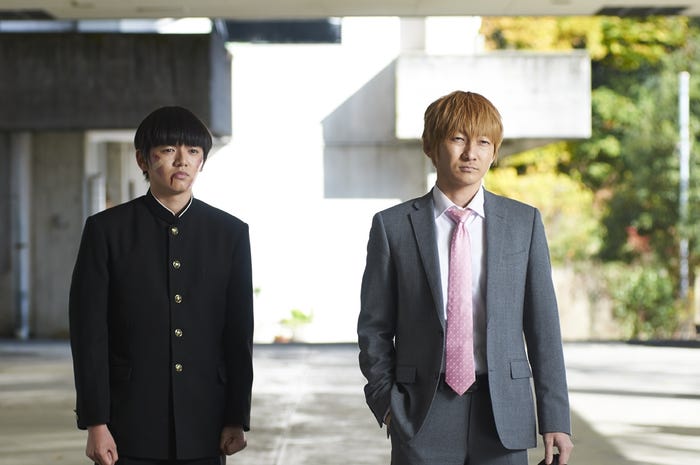 濱田龍臣、波岡一喜/「モブサイコ100」最終話より(C)ONE・小学館/ドラマ「モブサイコ100」製作委員会