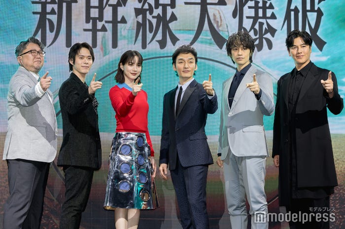 樋口真嗣監督、細田佳央太、のん、草なぎ剛、斎藤工、要潤(C)モデルプレス