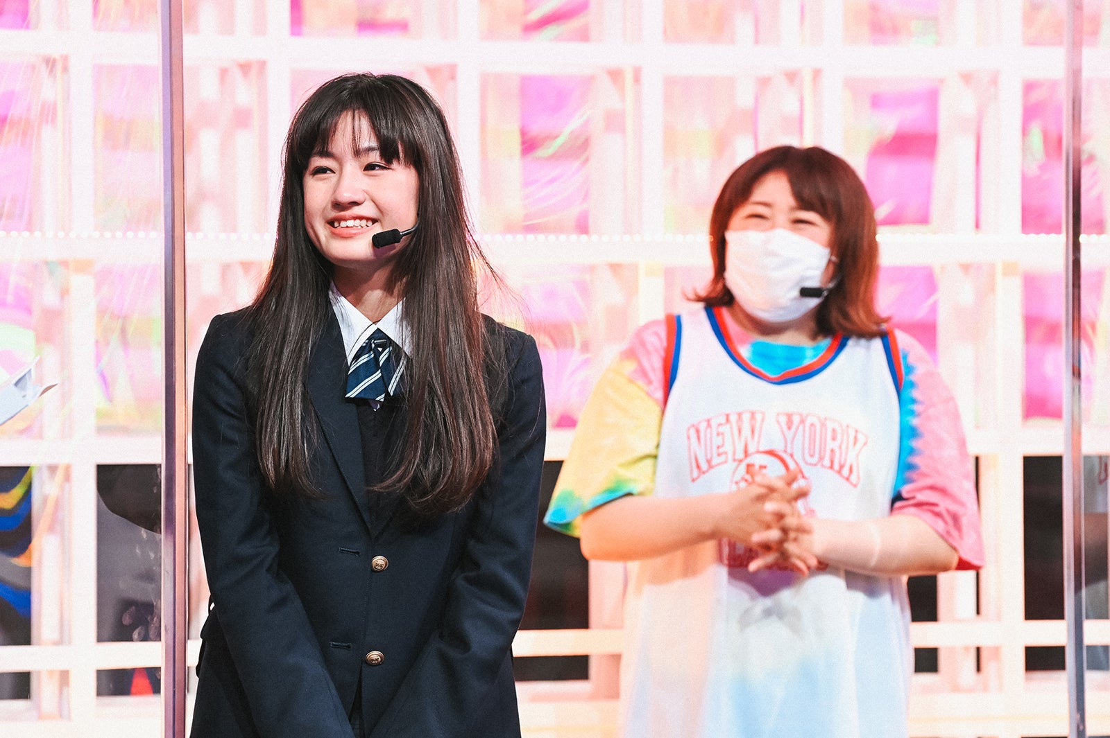 市野姫吏、黒沢かずこ（C）TBS