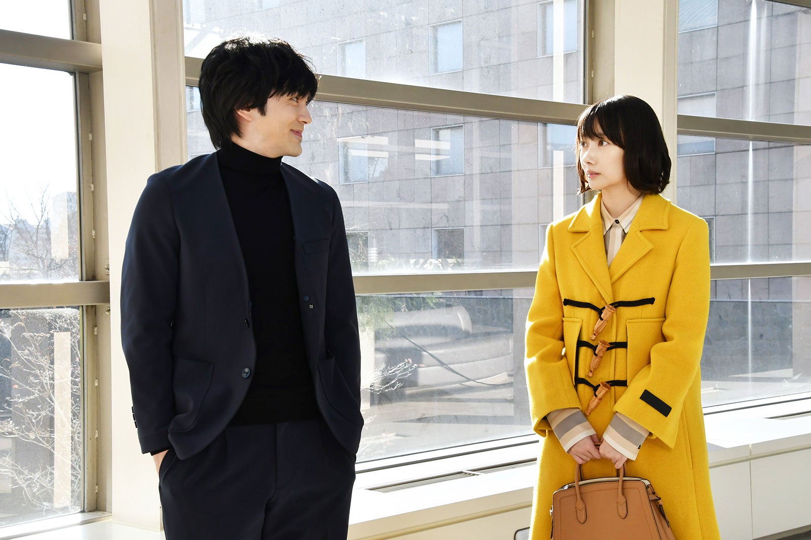 林遣都、波瑠／「愛しい嘘～優しい闇～」第2話より（C）テレビ朝日