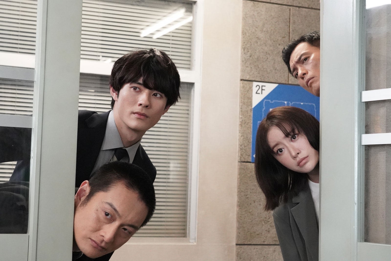 JP、前田拳太郎、松本まりか、徳重聡「トクメイ！警視庁特別会計係」第8話（C）カンテレ