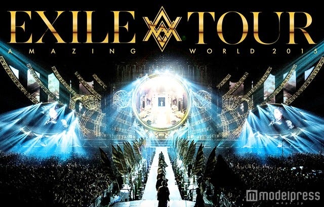 EXILEライブDVD&Blu-ray「EXILE LIVE TOUR 2015 “AMAZING WORLD”」(4月13日発売)