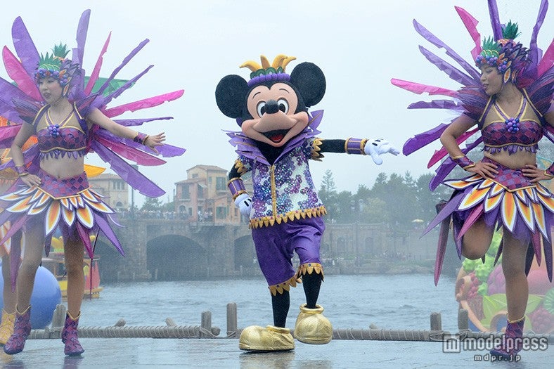 「ミニーのトロピカルスプラッシュ」ミッキー