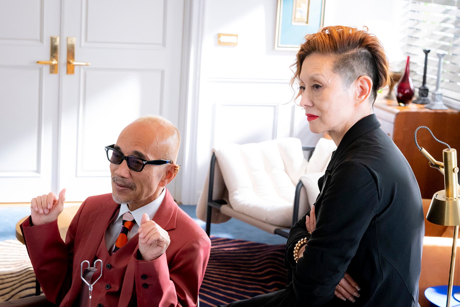 竹中直人、夏木マリ 「君の花になる」第3話より（C）TBS