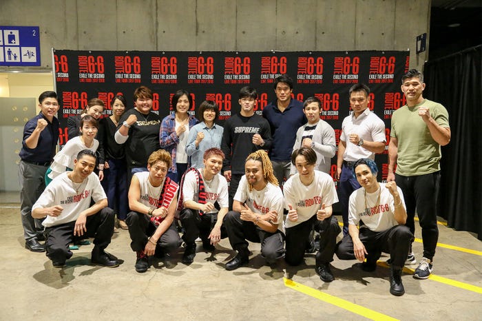 「EXILE THE SECOND LIVE TOUR 2017-2018 “ROUTE 6・6”」ファイナル公演初日より(提供写真)