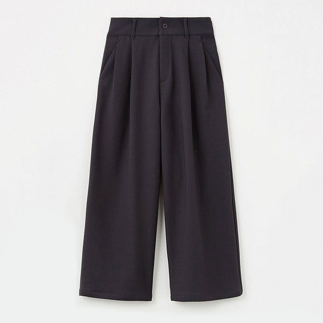 しまむら田中里奈ジョーゼットワイドパンツ