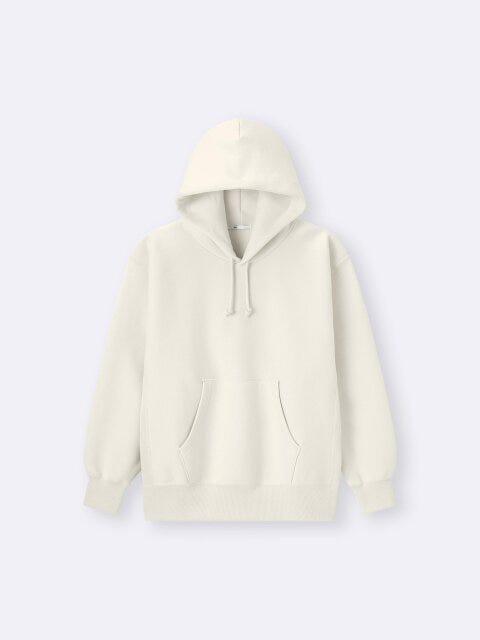 2025gu女性おすすめセットアップヘビーウェイトスウェットパーカ