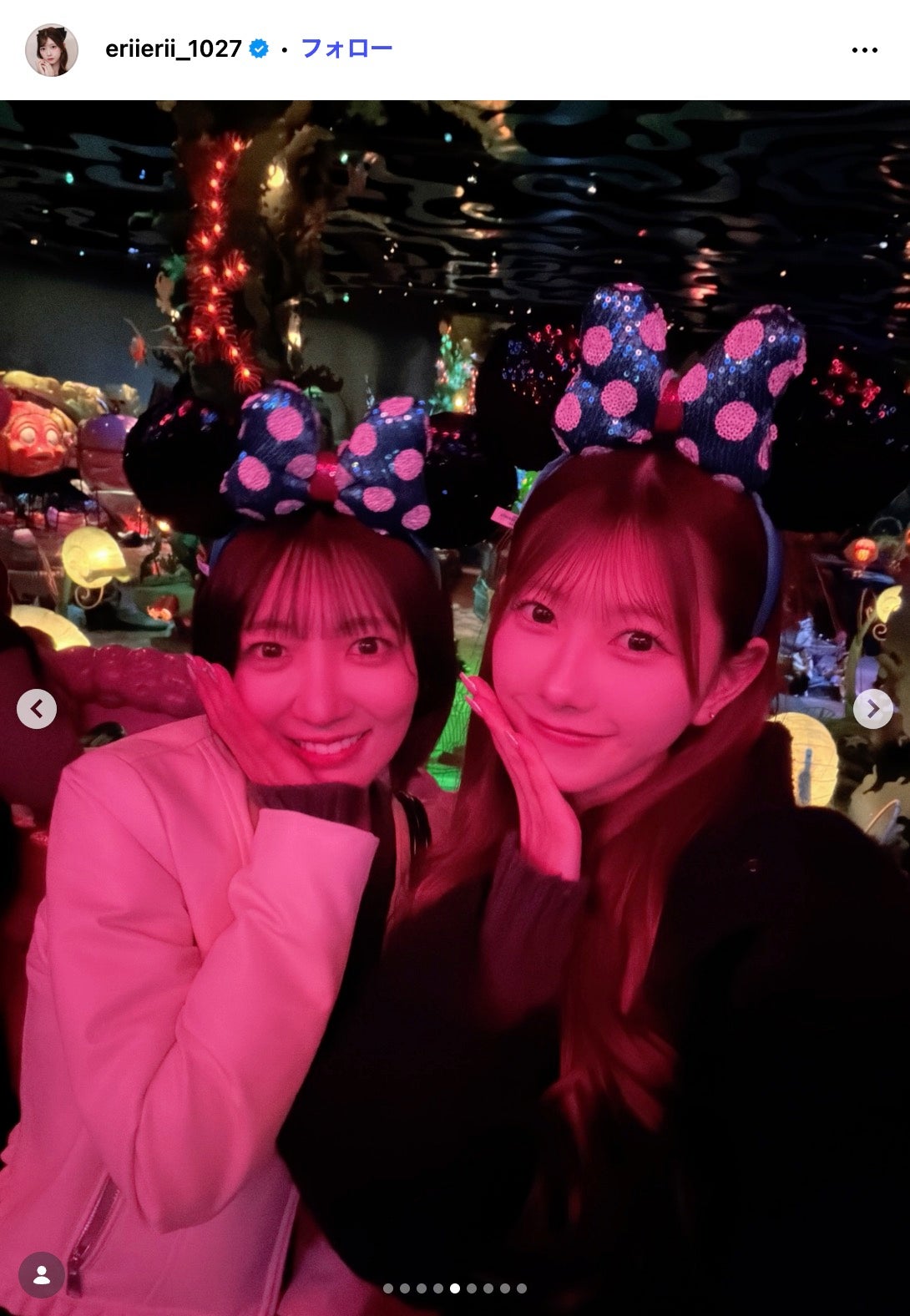 千葉恵里Instagramより